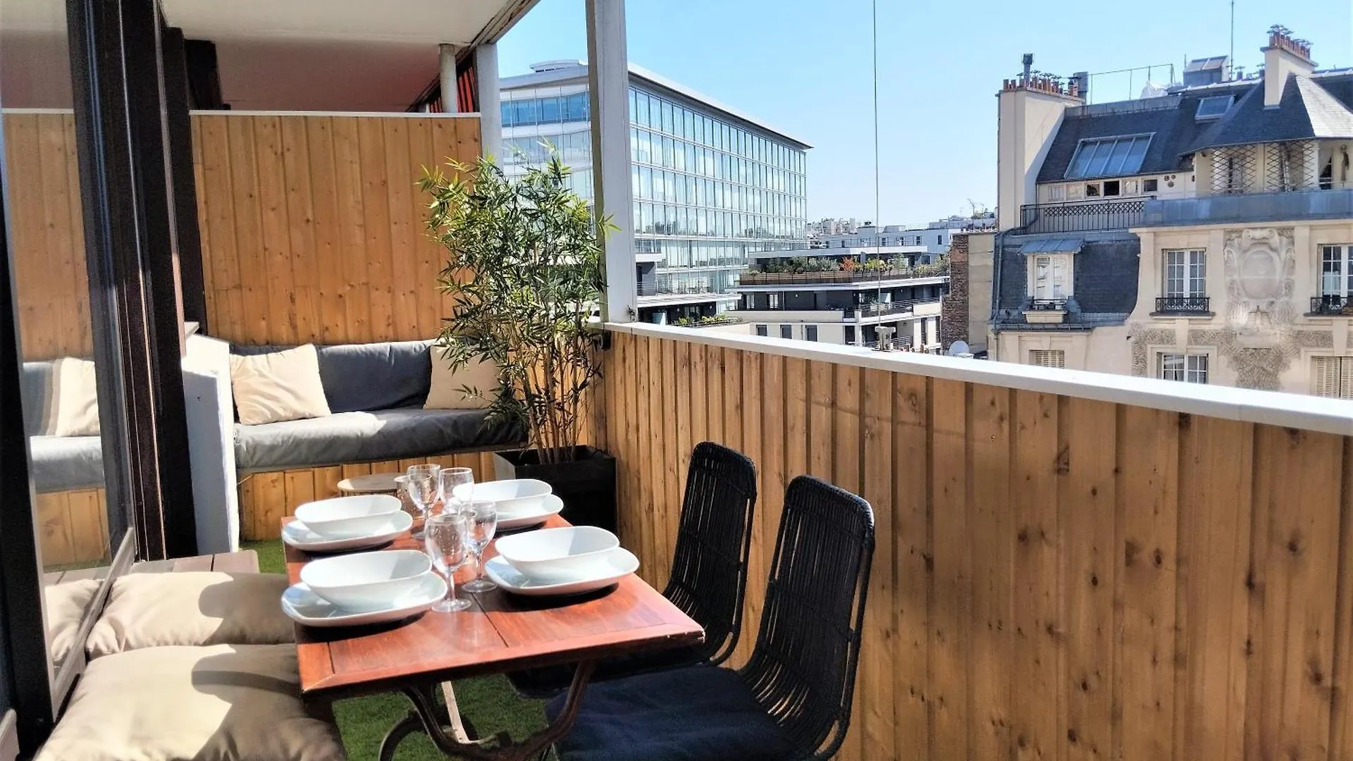 Elegant 48Sqm Apartment Eiffel - View & Large Terrace Paris